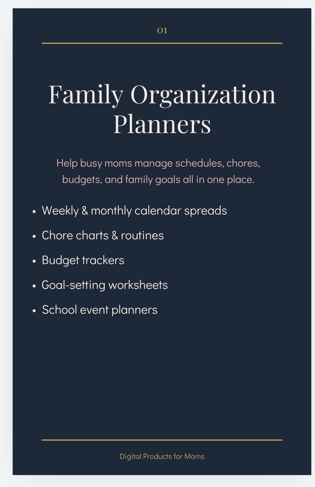 Digital ebook for moms
